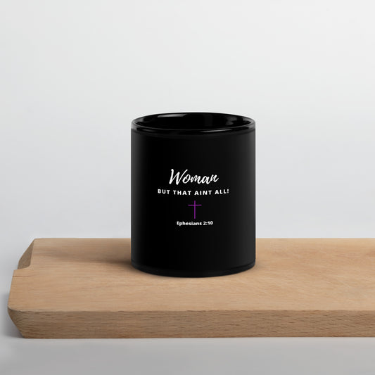 Woman (Masterpiece Collection) Black Glossy Mug